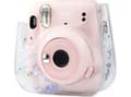 Miniatyrbilde 2 av 5: LoveInstant Instax Mini 11 etui / transparent lilla paljetter