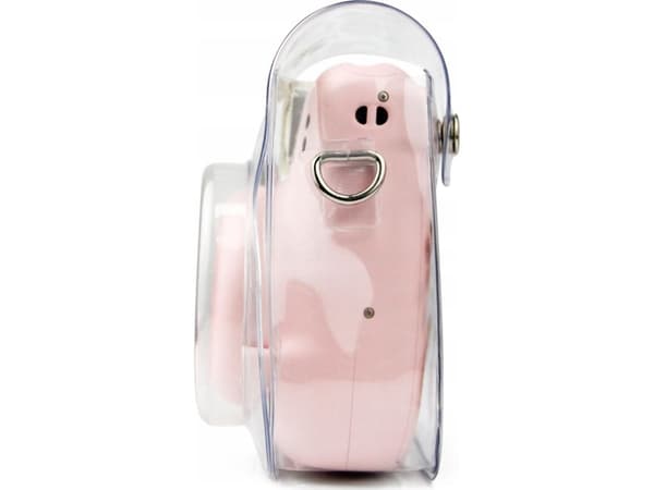 LoveInstant Case Case Cover For Fujifilm Instax Mini 11 / Transparent Paljetter Rosa