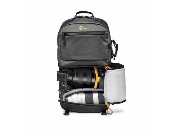 Lowepro Slingshot SL 250 AW III, Reppu, Mikä tahansa tuotemerkki, Olkahihna, Musta, Harmaa