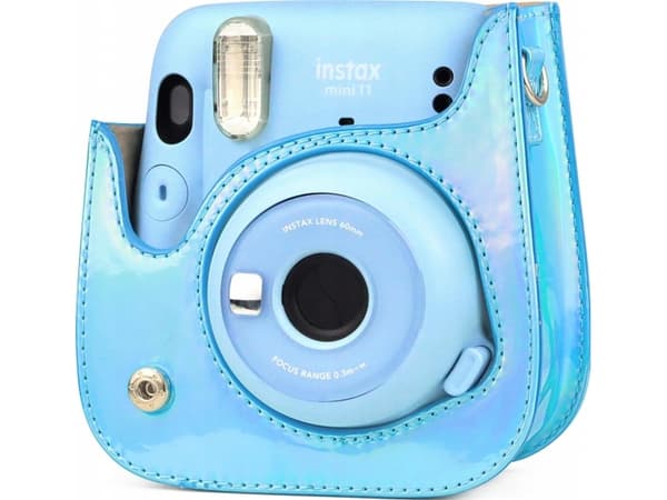 LoveInstant Pouch Väska Väska för Fujifilm Instax Mini 11/Blue Gloss