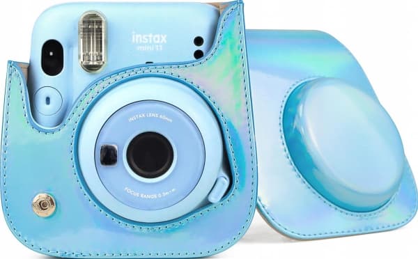 LoveInstant Pouch Väska Väska för Fujifilm Instax Mini 11/Blue Gloss