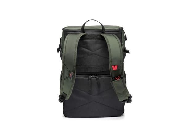 Manfrotto Street Slim - Ryggsekk for digitalbildekamera med linser / notebook / tripod - syntetisk tøy, high-density EVA foam - mørk grønn - contempo