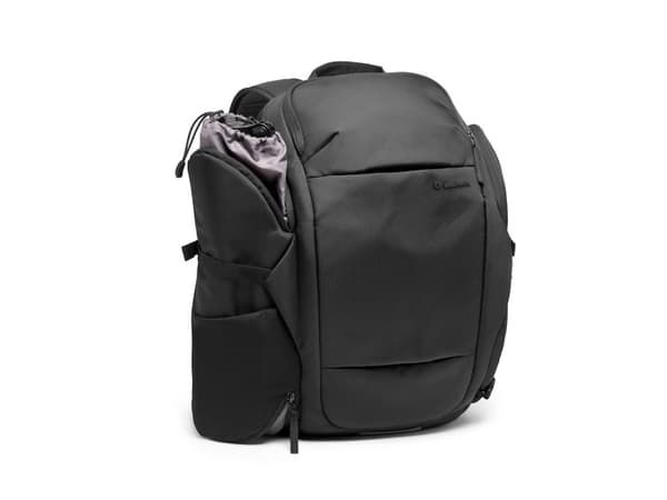 Manfrotto Advanced Travel - Ryggsäck för kamera med linser och anteckningsblock - syntettyg - svart - 15"