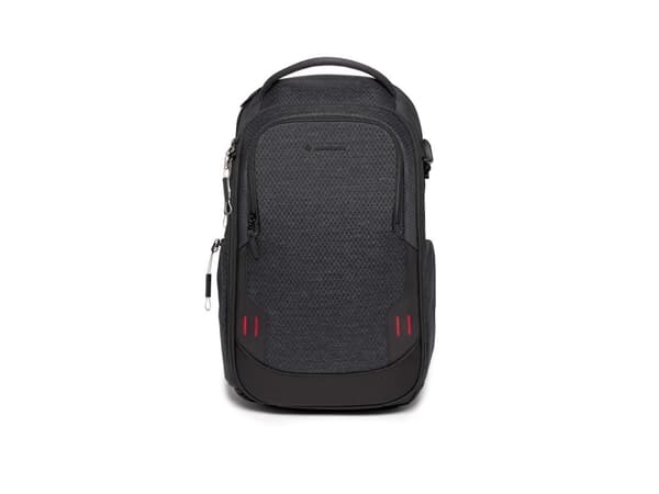 Manfrotto Pro Light Frontloader M - Ryggsäck för DSLR-kamera med objektiv - Hypalon, syntetiskt tyg, ripstop nylon, vattenavvisande tyg - svart