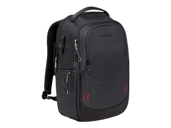 Manfrotto Pro Light Frontloader M - Ryggsäck för DSLR-kamera med objektiv - Hypalon, syntetiskt tyg, ripstop nylon, vattenavvisande tyg - svart