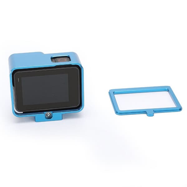 Beskyttelseshus af aluminiumslegering med bagdæksel til Gopro Hero 5 Ny