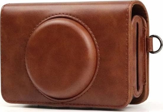 LoveInstant Case Case Cover for Kodak Minishot Combo 2 Retro / C210r / Brown