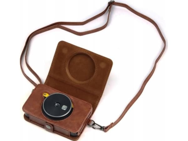 LoveInstant Case Case Cover for Kodak Minishot Combo 2 Retro / C210r / Brown