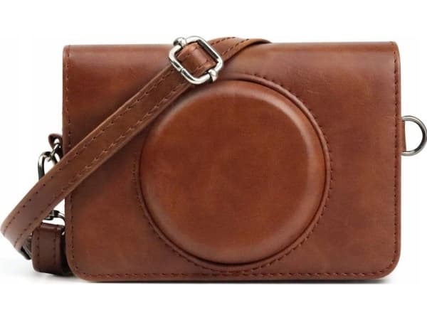 LoveInstant Case Case Cover for Kodak Minishot Combo 2 Retro / C210r / Brown