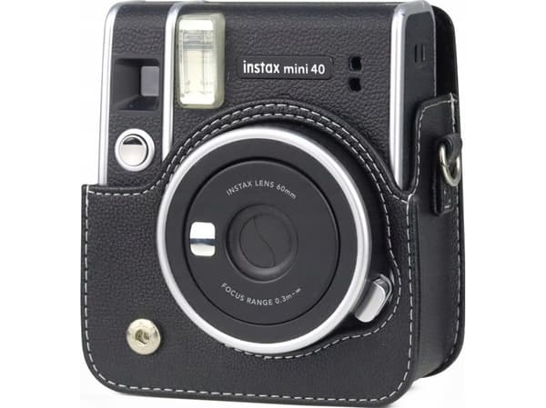Pokrowiec LoveInstant Futerał Etui Pokrowiec Do Fujifilm Instax Mini 40 / Czarny