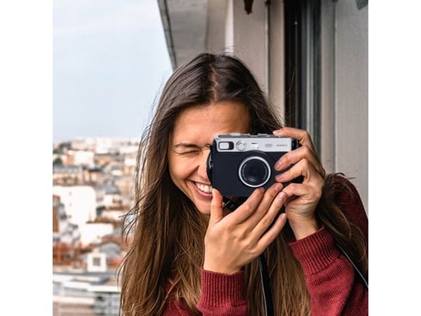 Pokrowiec LoveInstant Futerał-deksel Pokrowiec Do Fujifilm Instax Mini Evo / Czarny