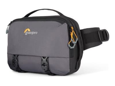 Lowepro Trekker Lite SLX 120 - Bærepose lommebok S størrelse for kamera - 300D resirkulert polyester ripstop, 600D polyester farget med løsning - grå