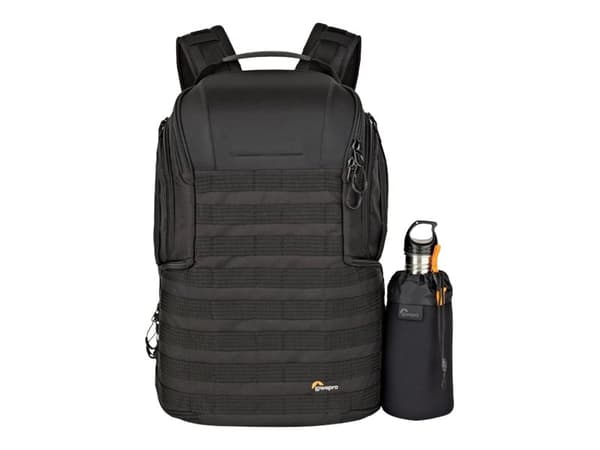 Lowepro ProTactic BP 350 AW II - Ryggsäck för digitalkamera med objektiv/bärbar dator/stativ - 1680D polyester, 420 D nylon, 900 D polyester - svart