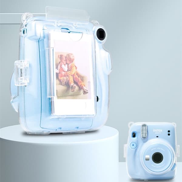 INF Kameraetui med fotoslot GennemsigtigFujifilm Instax Mini 11