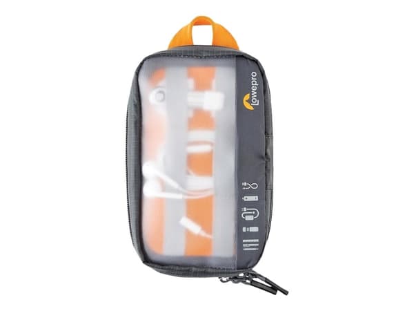 Lowepro GearUp Pouch Mini - Travel organizer - 70D-riftsperrenylon - grå