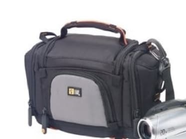 Case Logic Deluxe SLCC2 - Fodral videokamera - nylon - svart