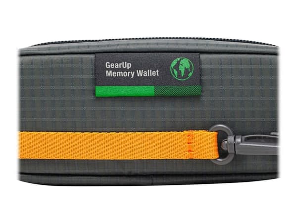 Lowepro GearUp Memory Wallet 20 - Researrangör till hukommelses kort - 200D polyester, 70D tredobbelt-ripstop nylon