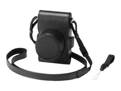 Panasonic DMW-CGK28 - Eske for kamera / linse - lær - for Lumix G DMC-GM1K