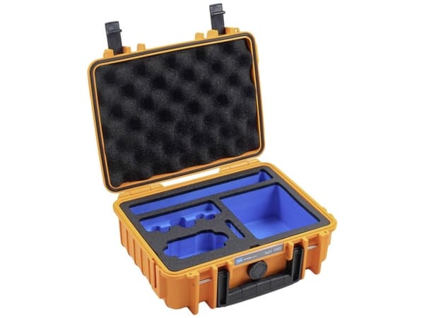 B&W DJI Action 3 Case orange 1000/O/Action3