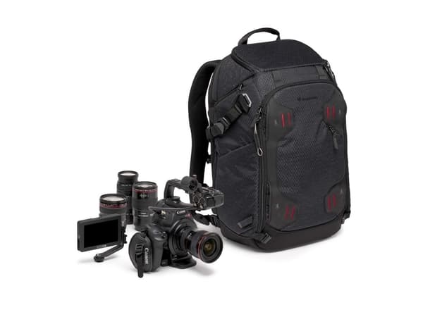 Manfrotto Pro Light Multiloader M - Ryggsekk for digitalfotokamera / camcorder - nylon, syntetisk tøy - svart krom