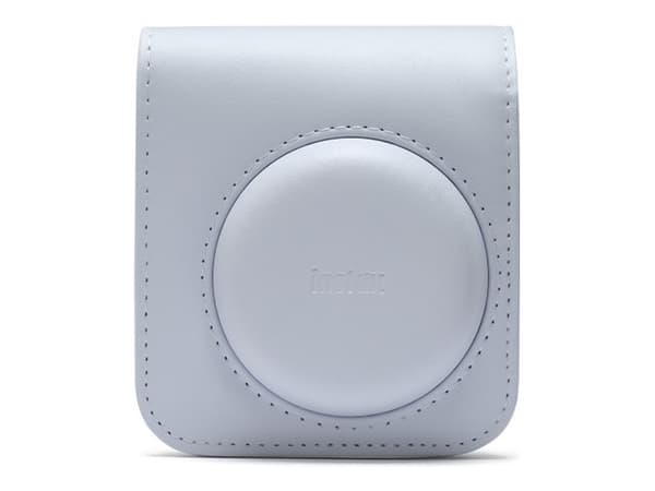 Fujifilm Instax - Eske for kamera - kunstlær - clay white - for Instax Mini 12