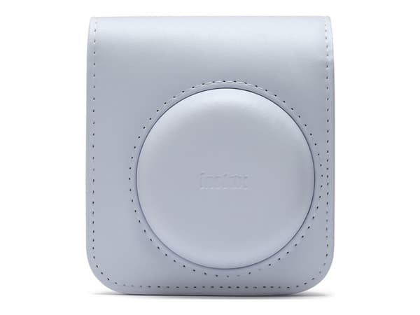Fujifilm Instax - Eske for kamera - kunstlær - clay white - for Instax Mini 12
