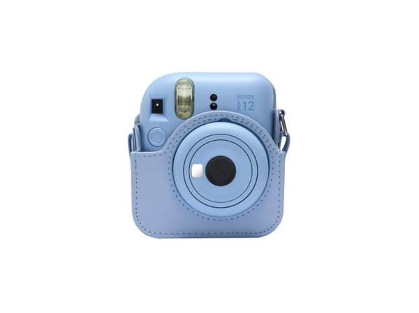 Fujifilm Instax - Eske for kamera - kunstlær - pastellblå - for Instax Mini 12