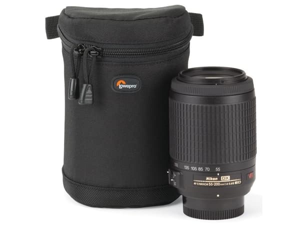 Lowepro Lens Case 9 x 13cm - Eske for linser - 600D polyester, 1680D-nylon, 420D nylon - svart