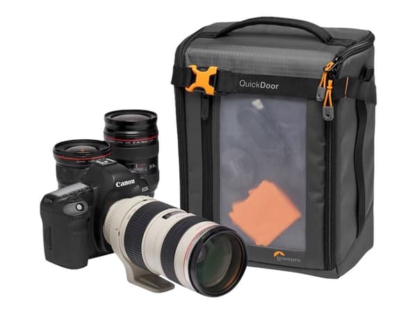Lowepro GearUp Creator Box XL II - Bärväska för digitalkamera med objektiv - 600D polyester, 70D triple-ripstop nylon - grå