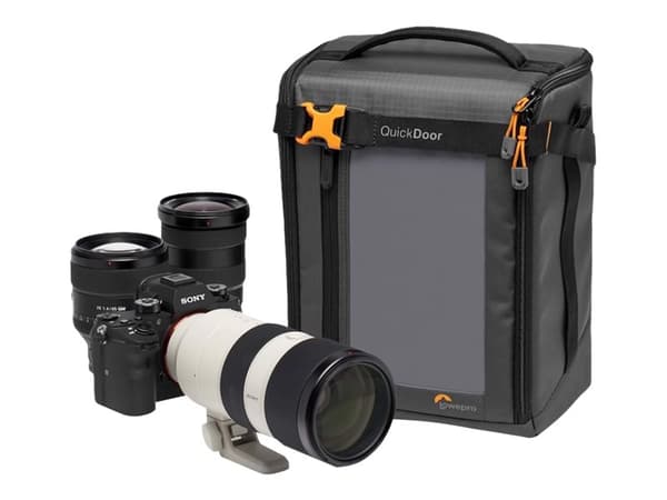 Lowepro GearUp Creator Box XL II - Bärväska för digitalkamera med objektiv - 600D polyester, 70D triple-ripstop nylon - grå