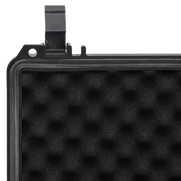 vidaXL transportabel flightcase 24x19x11 cm PP sort