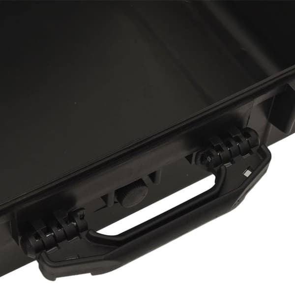 vidaXL transportabel flightcase 47x36x18 cm PP sort