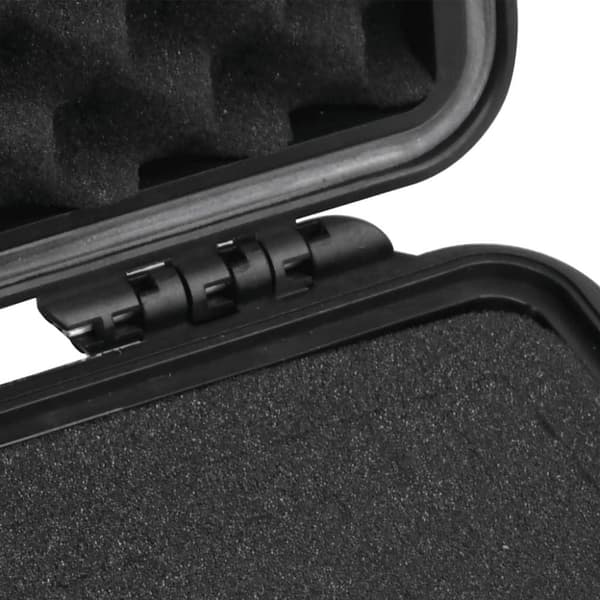 vidaXL transportabel flightcase 30x22x10 cm PP sort