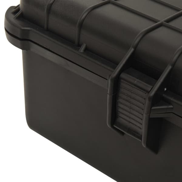 vidaXL transportabel flightcase 55x43x21 cm PP sort