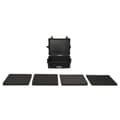 Miniatyrbillede 2 af 8: vidaXL transportabel flightcase 55x43x21 cm PP sort
