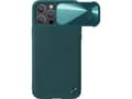 Miniatyrbilde 1 av 5: Nillkin Nillkin CamShield Leather S-deksel iPhone 14 Pro Max-deksel med kameradeksel grønt