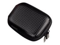 Hama Hardcase Carbon Style 60 L - Hårt fodral för digital fotokamera/videokamera - etylenvinylacetat (EVA) - svart