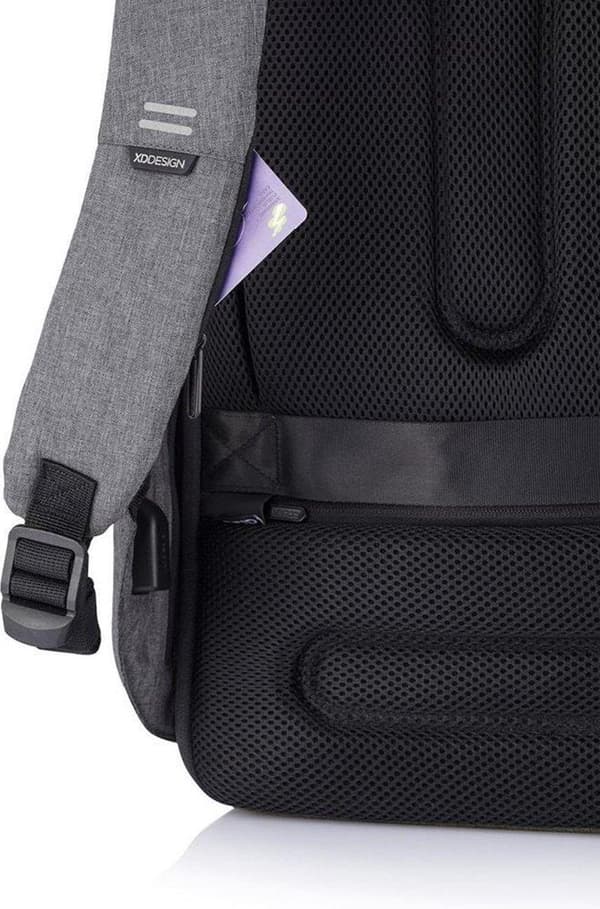 XD DESIGN ANTI-STJULRYGGSÄCK BOBBY HERO SMALL GREY Art.nr: P705.702