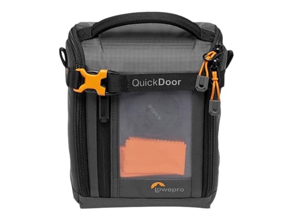 Lowepro GearUp Creator Box M II - Fodral för digitalkamera med objektiv - 600D polyester, 70D triple-ripstop nylon - grå