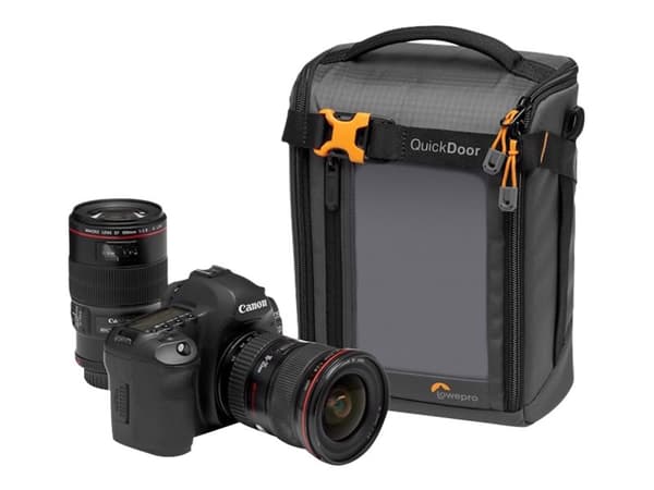 Lowepro GearUp Creator Box L II - Bærepose for digitalfotokamera med linser - 600D polyester, 70D trippel ripstop-nylon - grå
