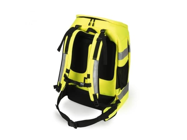 DICOTA Hi-Vis - Ryggsekk - 65 liter - 600D RPET, termoplast-polyuretan (TPU) - gul