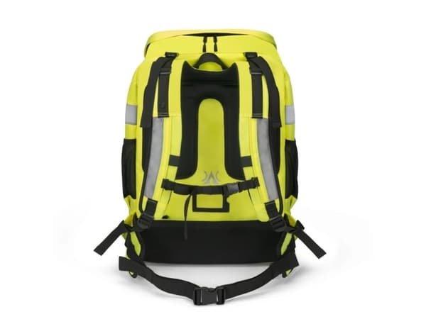 DICOTA Hi-Vis - Ryggsekk - 65 liter - 600D RPET, termoplast-polyuretan (TPU) - gul