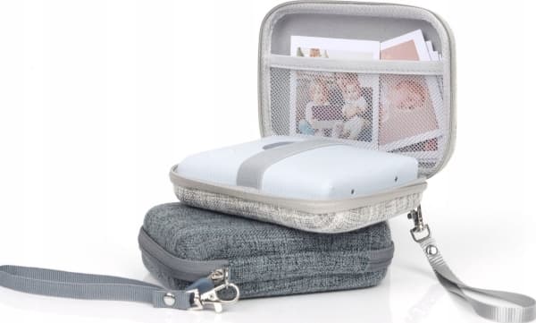 Pokrowiec LoveInstant Etui Pokrowiec Futerał Case Do Fuji Instax Square Link / Sq Link / Link 2 Se / Evo / Liplay / Ciemny Szary