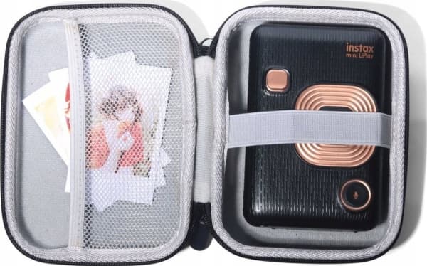 Pokrowiec LoveInstant Case Case Pokrowiec Futerał Do Instax Mini Evo / Mini Liplay / Mini Link / Srebrny Błysk