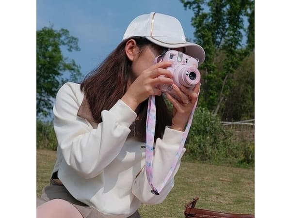 LoveInstant Cover Case Cover For Fujifilm Instax Mini 12 + Stickers / Yoghurt Rabbit