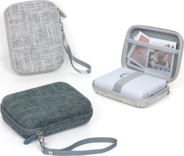 Pokrowiec LoveInstant Case Pokrowiec Futerał Case Do Fuji Instax Square Link / Sq Link / Link 2 Se / Evo / Liplay / Jasny Szary