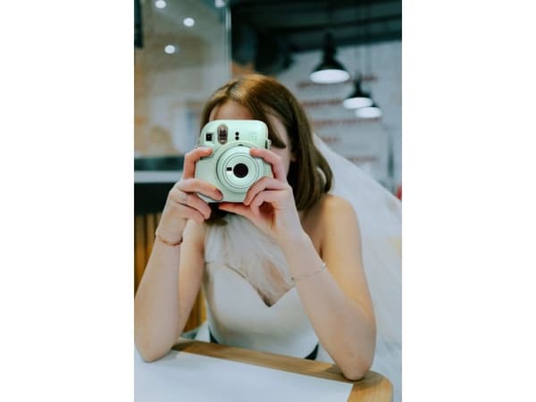 LoveInstant Case Kotelo Fujifilm Instax Mini 12 / sininen