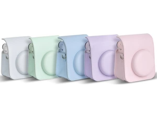 Pokrowiec LoveInstant Futerał Etui Pokrowiec Do Fujifilm Instax Mini 12 / Różowy