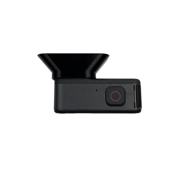 Letvægts bærbar solskærm modlysblænde til GoPro Hero 5/6/7 sort