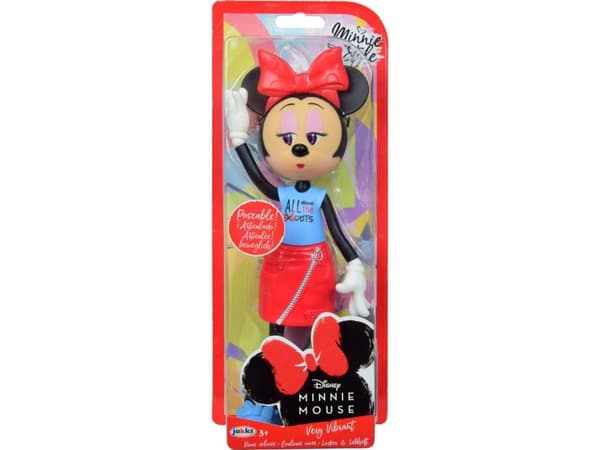 Disney, Minnie Mouse, Doll, Very Vibant, For Girls